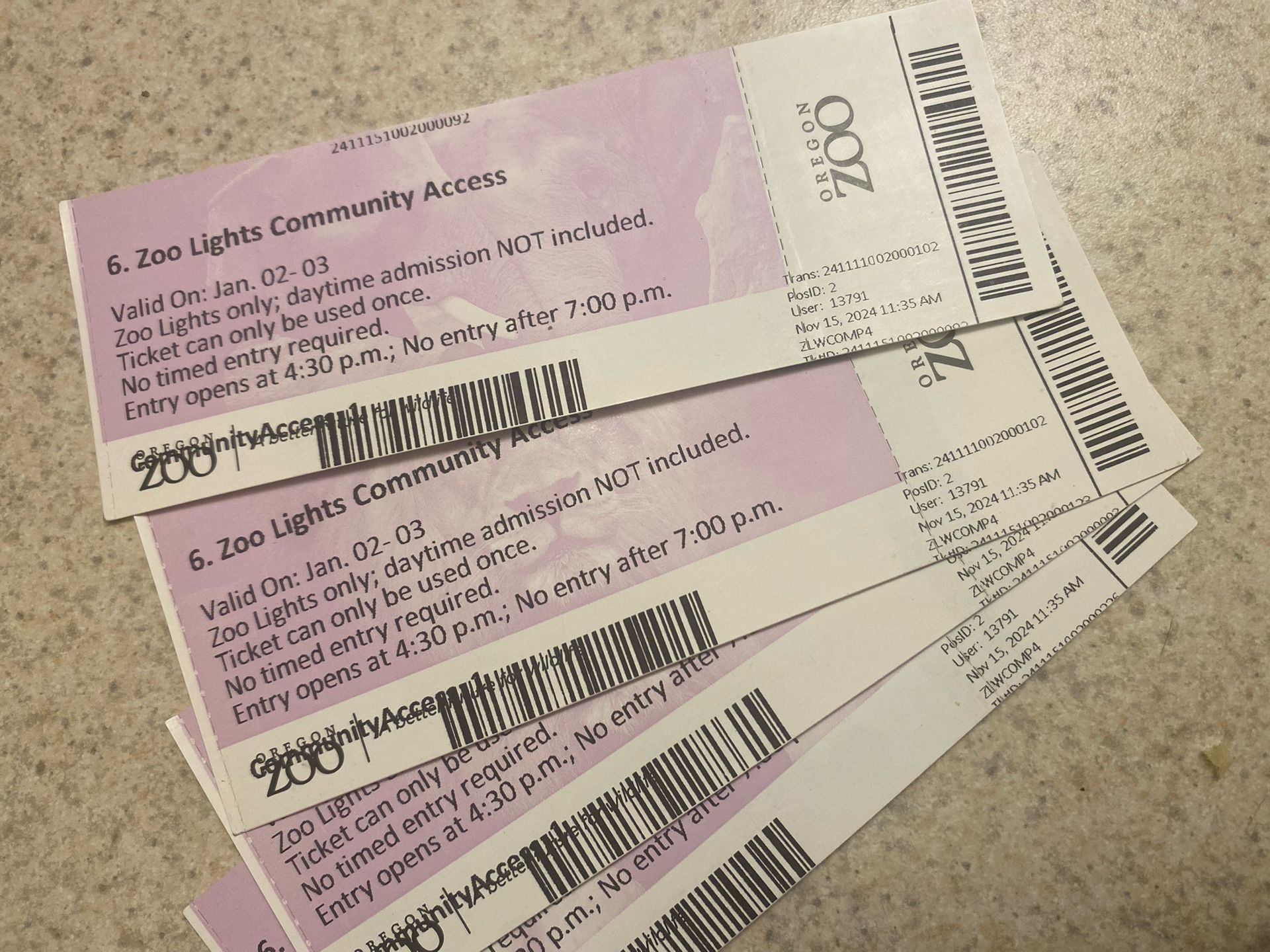 Oregon ZooLights Tickets