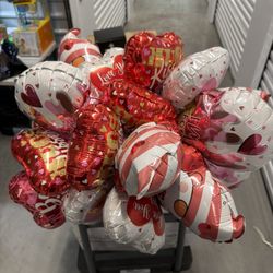 Valentine’s Day Balloon Bouquet - 23 Balloons