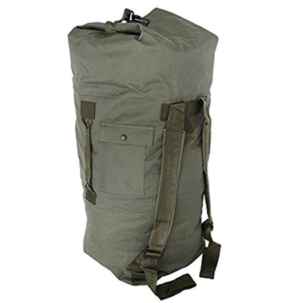 Military Nylon Canvas Duffle Bag Pack, Backpack Shoulder Strap Model