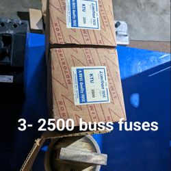 3 Limitron 2500 Bus Fuse