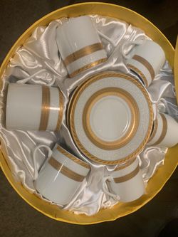 Coffee Cup and Saucer Set