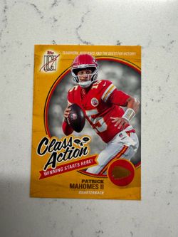 2025 Topps Signature Class #CA-16 Patrick Mahomes II Class Action