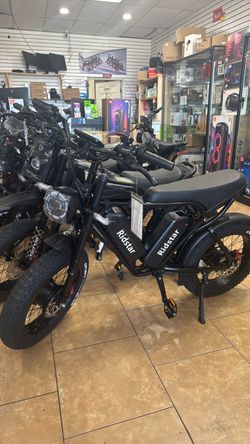 Ridstar Electric Fat Tire Bike/ payment available/ warranty