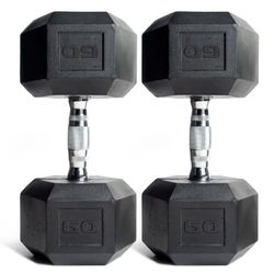 Brand New Hex Dumbbell 60lbs