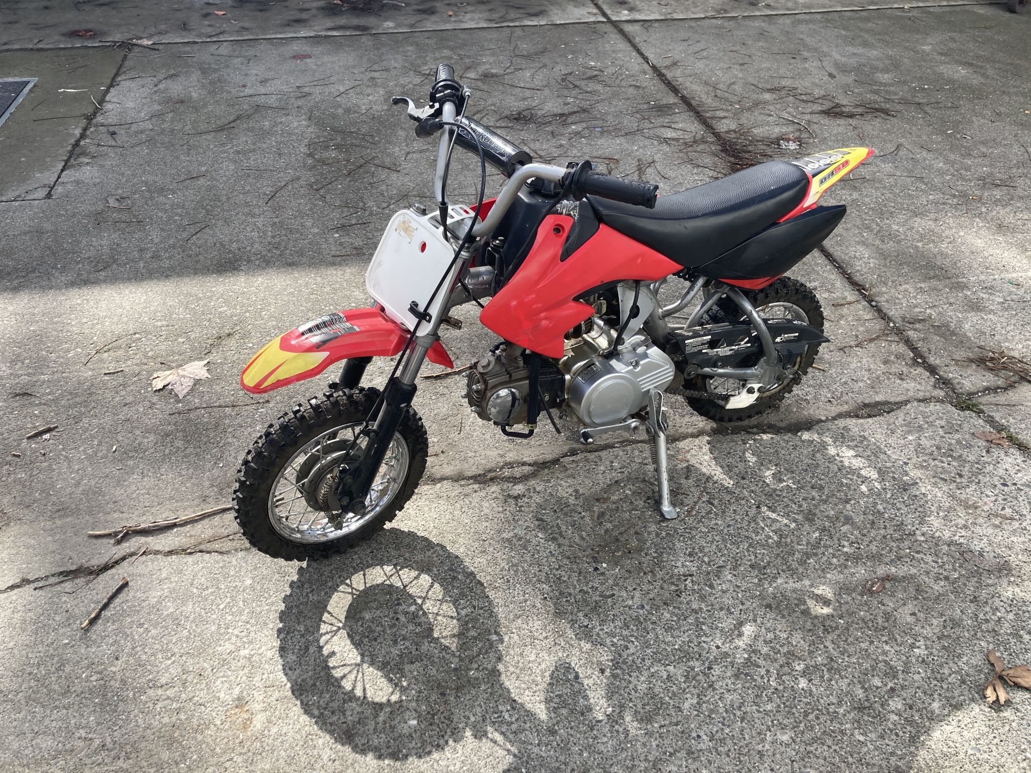 50Cc Pit Bike: Big Handlebar Install Guide - 8r45fgp
