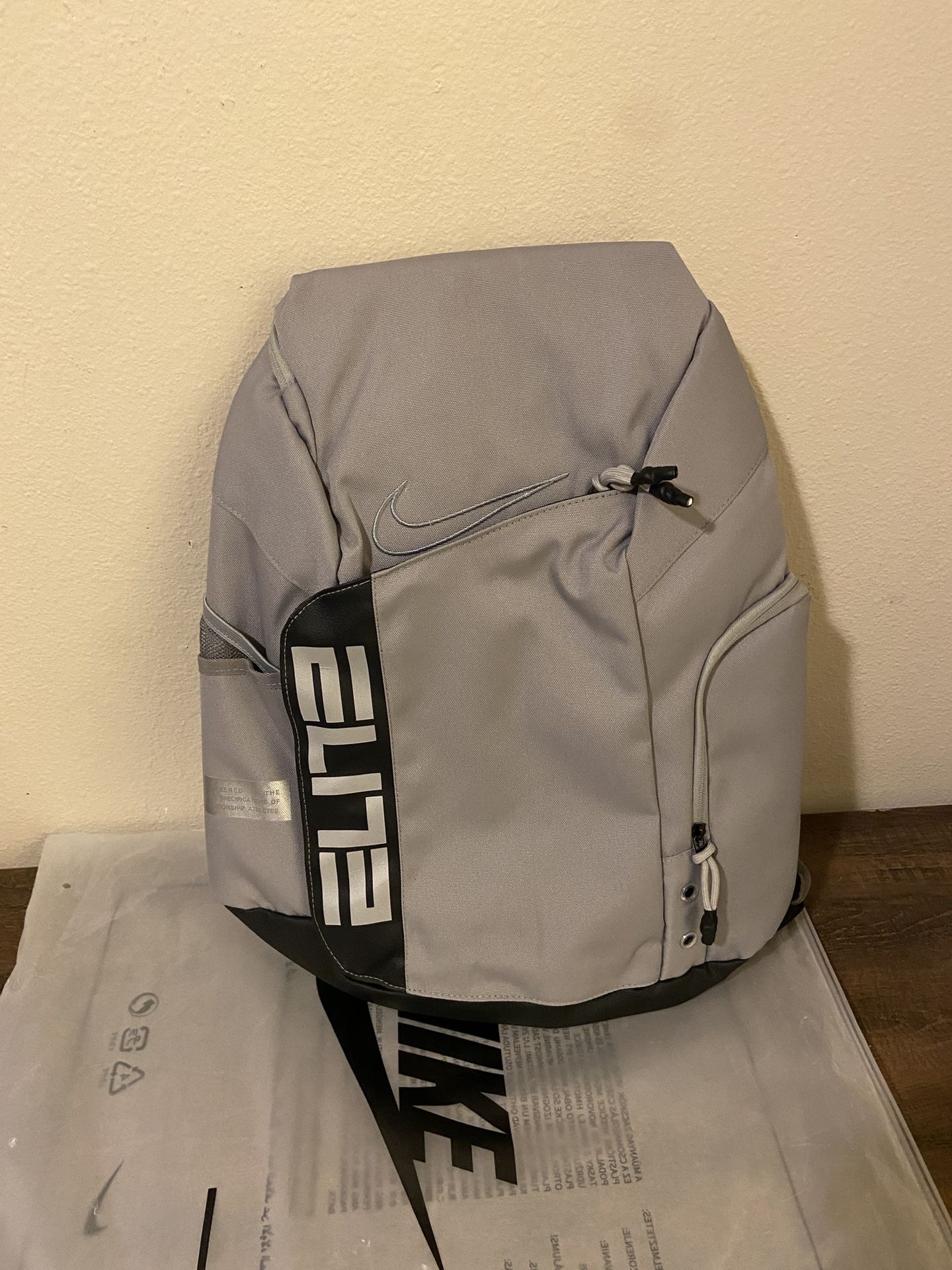 Nike Elite Pro Backpack Grey