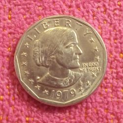 1979 Susan B Anthony Dollar