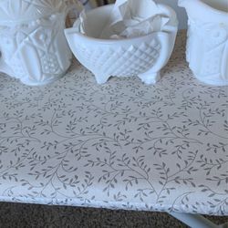 White Milk Glasses