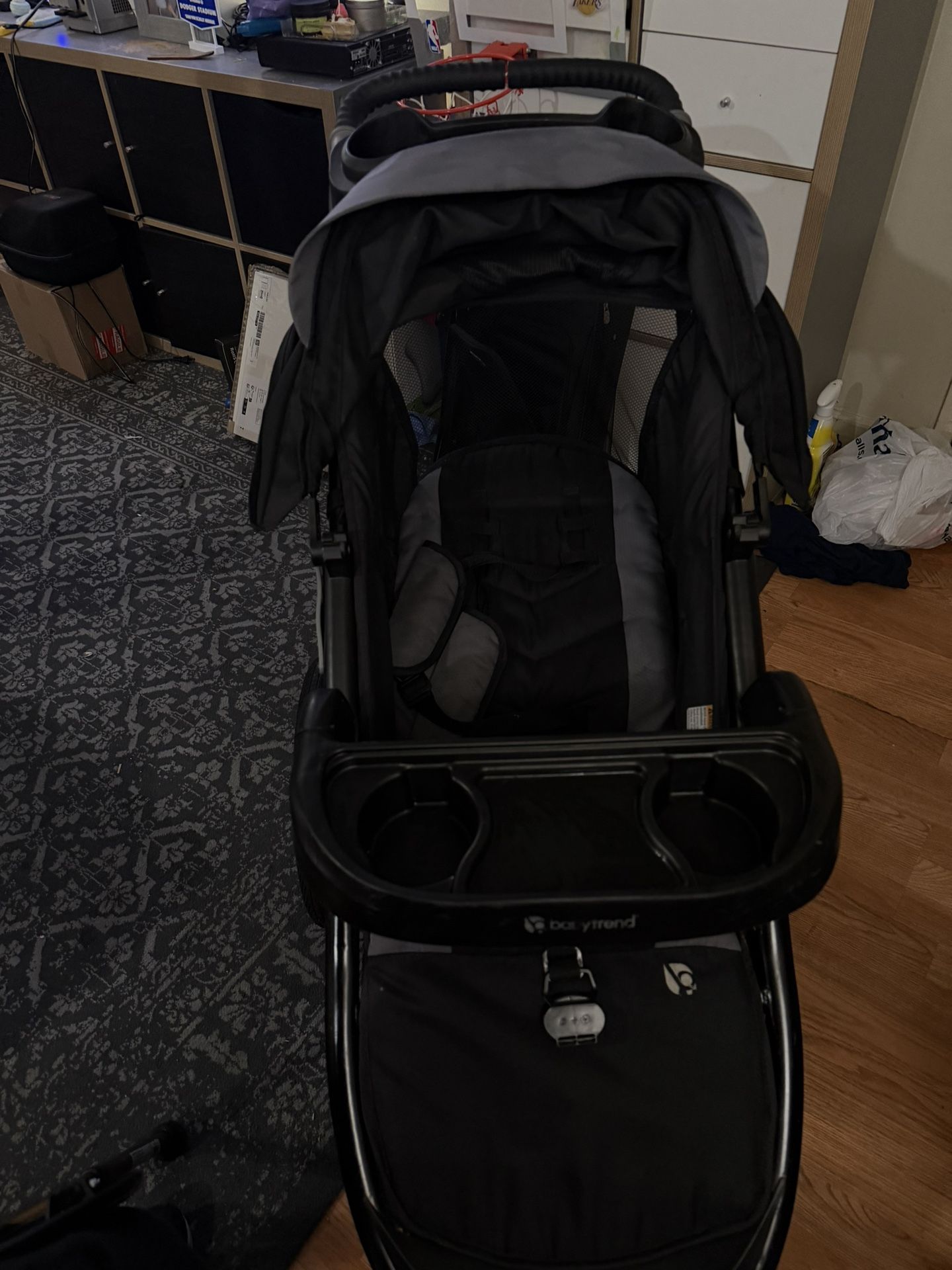 double stroller compatible with graco click connect Zoe The Twin/Trio/Tribe and Graco/Chicco Car Seat Adapter Britax Römer B-Motion 4-Plus Holiday Gift Idea standing fold with carry Color:Pacific Teal / Goldenrod / True Black