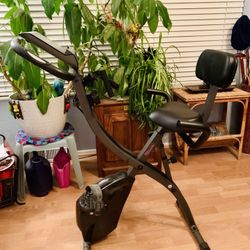 Foldable Slim Cycle High Performance Stationary Bike