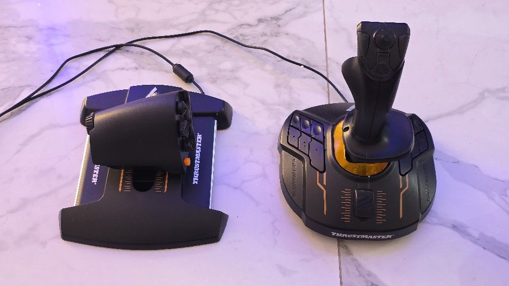 Thrustmaster T16000M HOTAS Joystick Throttle Combo