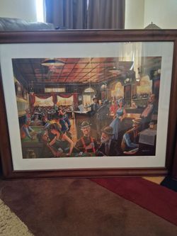 4 Vintage Historical Las Vegas Mike Miller Signed & Limited Edition Art Prints