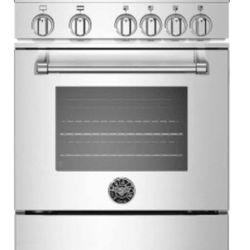 Bertazzoni MAST244GASXB Master Series 24in Gas Range