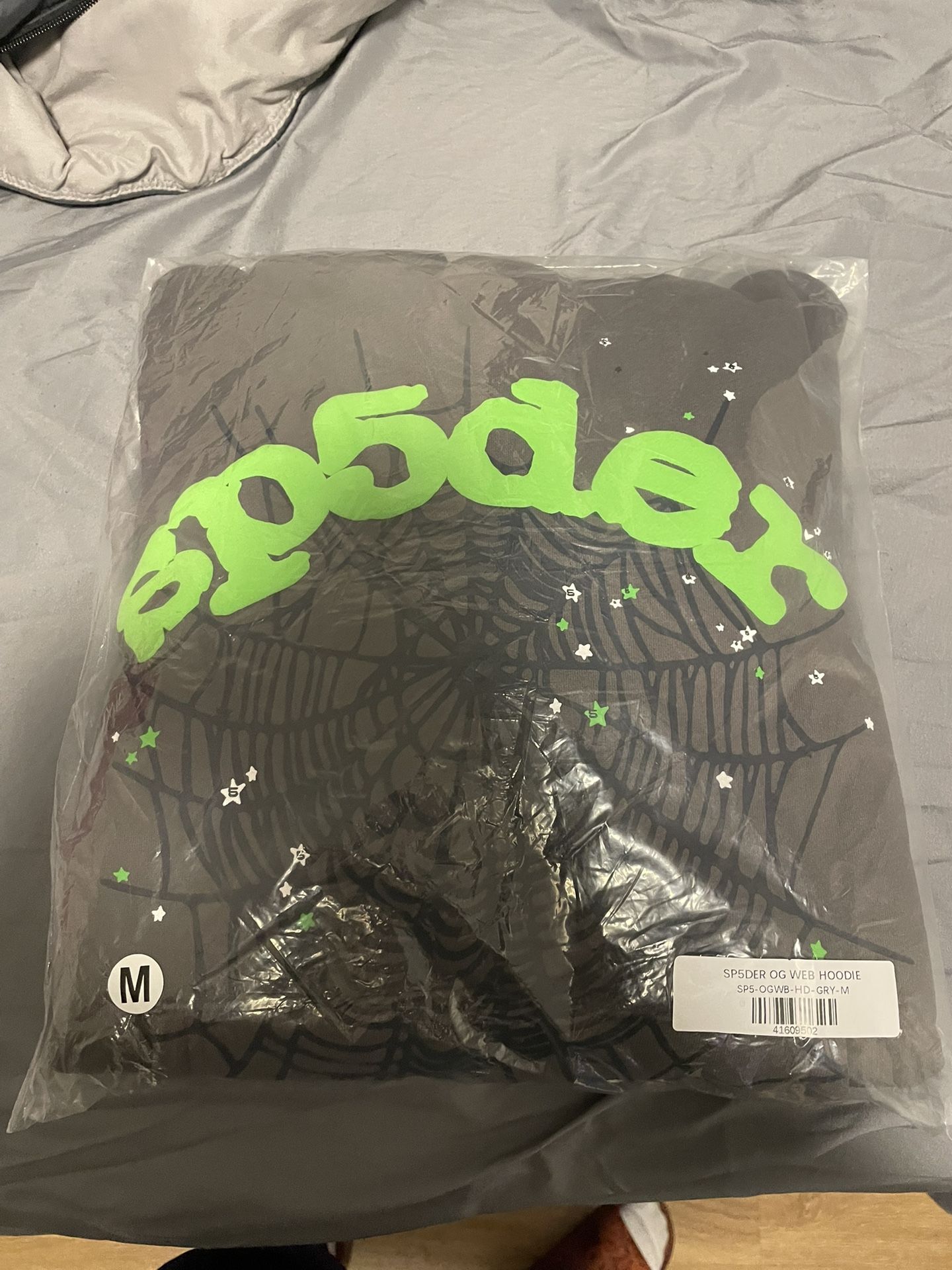 sp5der hoodie size medium