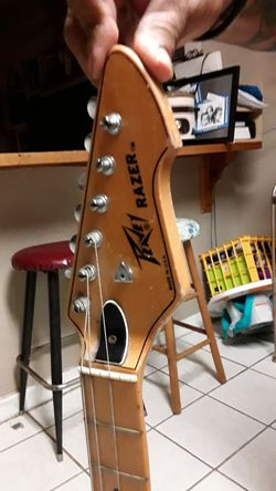 Vintage 1983 peavey razer electric guitar rare red finish USA for Sale in San Antonio TX OfferUp