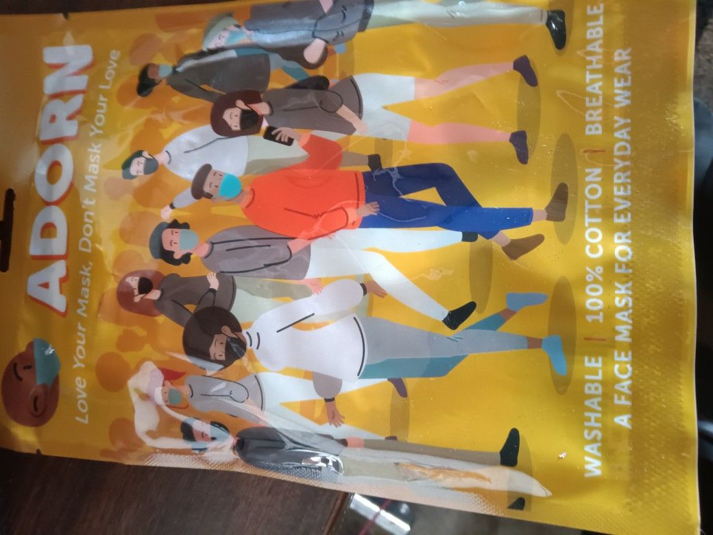 Clothes Face Mask For Adults (Buy 1 Will Give You 1)