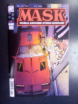 Mask #1 Cover K Inc 1:500 Daniel Warren Johnson & Mike Spicer Variant