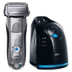 Braun Series 7 Electric Wet & Dry Foil Shaver with Clean & Charge Station