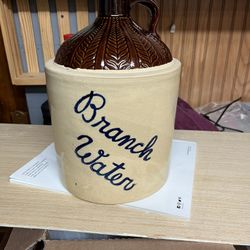 Vintage branch water jug