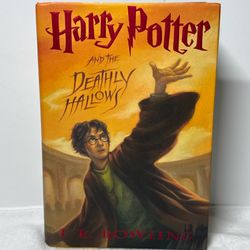 Harry Potter and the Deathly Hallows HC DJ 1st Edition 1st Printing 2007