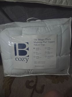 Mattress pad topper