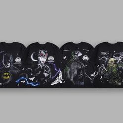 NEW Darc Sport X BATMAN "SIDE-BY-SIDE" [Medium] TEE BOX SET IN BLACK