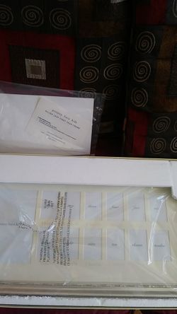 Pottery Barn Kids Silver Leaf First Year Frame