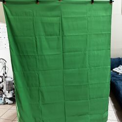 5x6.5 ft Portable Green Screen/backdrop