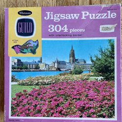 Puzzle Whitman 304 Pieces, European Scene, Series No. 141