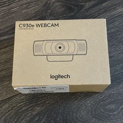 Logitech C930e HD ULTRA WIDE Angle Personal Webcam Buisness Camera Sealed NIB#26