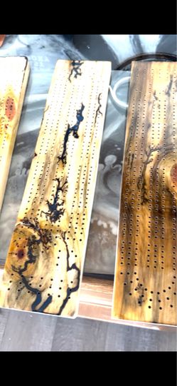 Cribbage boards