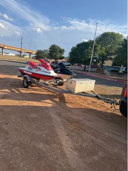 Jetskis & trailer