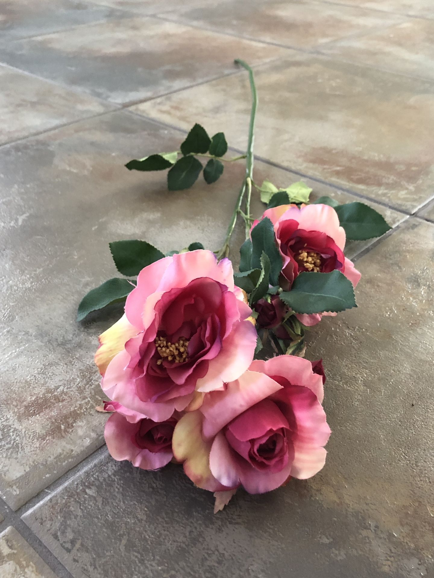 POTTERY BARN SILK ROSES