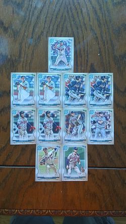 Gypsy Queern Atlanta baseball cards
