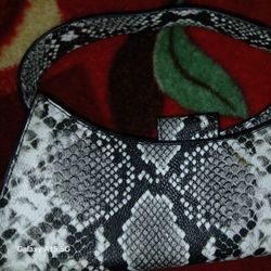 Small Blk&Wt Handbag 