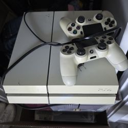 PS4 With 2 Controllers W\ A Free Game