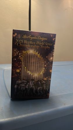 Dodgers 2025 Replica World Series Trophy