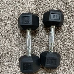 10 Lbs Dumbbells