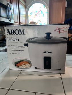 Brand New Aroma 32-Cup Rice Cooker – Open Box
