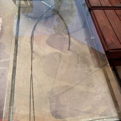 Glass Desk