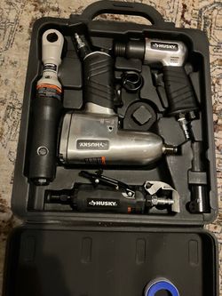Husky Air Tool Set with Case