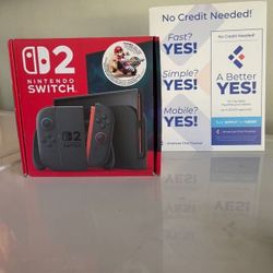 Nintendo Switch 2 + Mario Kart World Bundle floor model 