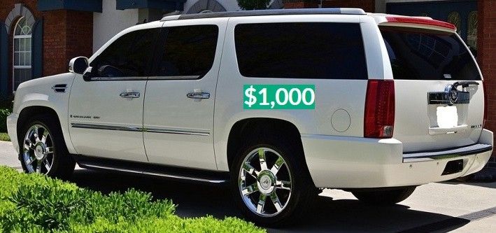 🍁URGENT!🍁 🔑🔑$1O00 I Selling 2OO8 Cadillac Escalade ,Very Clean!