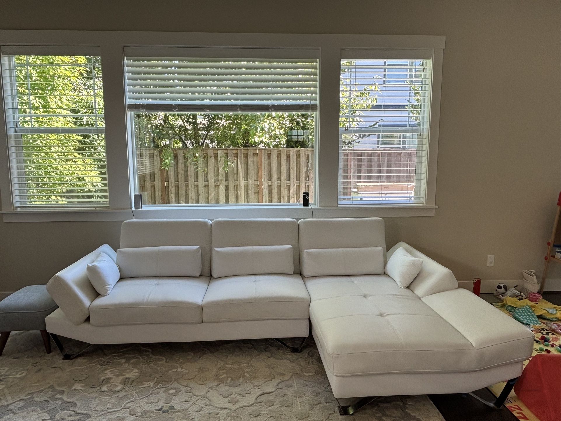 Leather Sectional
