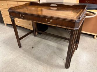 LANE ALTAVISTA Vintage Chinese Chippendale Writing Desk