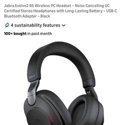 JABRA EVOLVE2 85 Wireless headset professional
