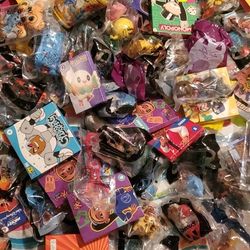 115 Pieces Of McDonalds Happy Meal Toys.