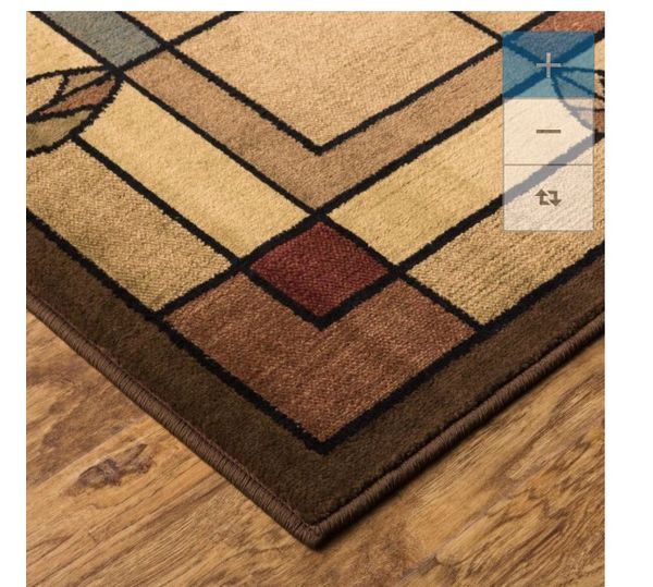 Mohawk Home Leaf Point Area Rug Designs Mohawk Home Leaf Point Brown Indoor Area Rug Common 8 X 10 Actual