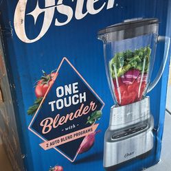 Licuadora Oster One Touch 6-Tarro de vidrio 800W nuevo