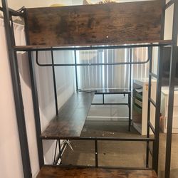 Loft Bed With Desk And Storage